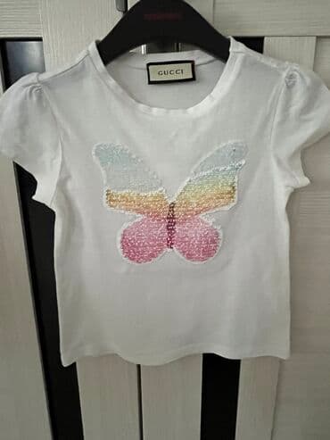 Майка Gucci. Оригинал. Размер 6-7 лет. В идеальном состоянии lalafo.az -da Майка Gucci. Оригинал. Размер 6-7 лет. В идеальном состоянии