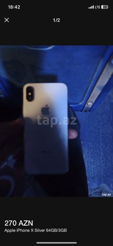 IPhone X, 64 GB, Space Gray lalafo.az -da IPhone X, 64 GB, Space Gray