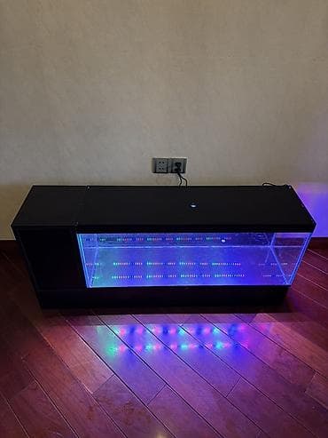 LED işıqlı akvarium seti – şkaflı Tv stend olaraq yığdırdım ama lalafo.az -da LED işıqlı akvarium seti – şkaflı Tv stend olaraq yığdırdım ama