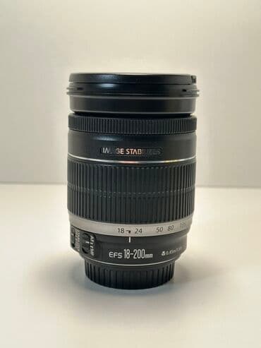 Canon EF-S 18-200mm f/3.5-5.6 IS zoom obyektiv - Uyğunluq: Canon EF-S lalafo.az -da Canon EF-S 18-200mm f/3.5-5.6 IS zoom obyektiv - Uyğunluq: Canon EF-S