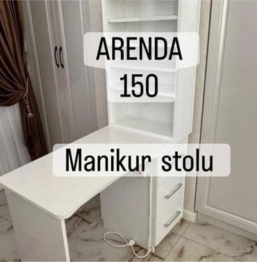 150 azn Stol Arendaya verilir, manikur və saç ustalarina Ünvan lalafo.az -da 150 azn Stol Arendaya verilir, manikur və saç ustalarina Ünvan