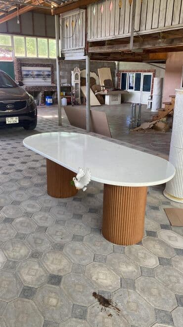 Qonaq masası, Yeni, Oval masa lalafo.az -da Qonaq masası, Yeni, Oval masa