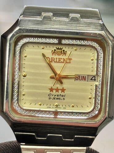 İşlənmiş, Qol saatı, Orient, rəng - Gümüşü lalafo.az -da İşlənmiş, Qol saatı, Orient, rəng - Gümüşü