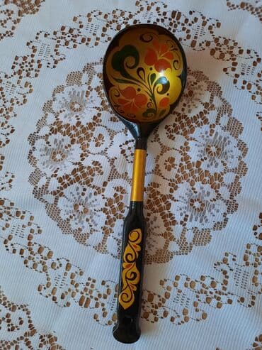 Taxta qasiq " Xoxloma" SSRI istehsali. Ложка " Хохлома" СССР. Новая lalafo.az -da Taxta qasiq " Xoxloma" SSRI istehsali. Ложка " Хохлома" СССР. Новая