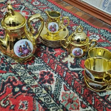 Qəhvə dəsti, rəng - Qızılı, Madonna, 6 nəfərlik, Yaponiya lalafo.az -da Qəhvə dəsti, rəng - Qızılı, Madonna, 6 nəfərlik, Yaponiya