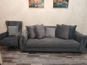 İşlənmiş, Divan, 2 kreslo, Bazalı, Açılan lalafo.az -da İşlənmiş, Divan, 2 kreslo, Bazalı, Açılan