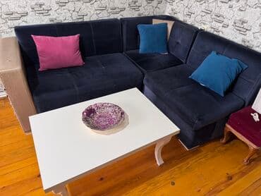 Künc divan, Açılmayan, Bazalı, Vеlur parça lalafo.az -da Künc divan, Açılmayan, Bazalı, Vеlur parça