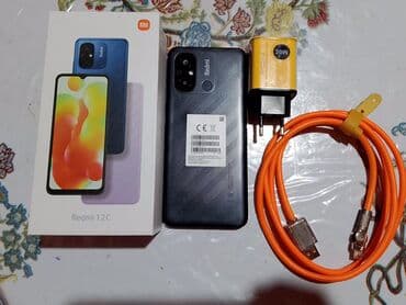 Məhsul: Xiaomi Redmi 12C smartfonu Komplekt: - Telefon (qara rəng lalafo.az -da Məhsul: Xiaomi Redmi 12C smartfonu Komplekt: - Telefon (qara rəng