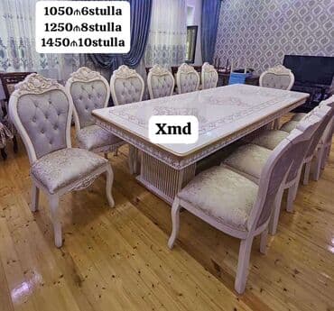 Qonaq otağı üçün, İşlənmiş, Açılmayan, Dördbucaq masa, 6 stul lalafo.az -da Qonaq otağı üçün, İşlənmiş, Açılmayan, Dördbucaq masa, 6 stul