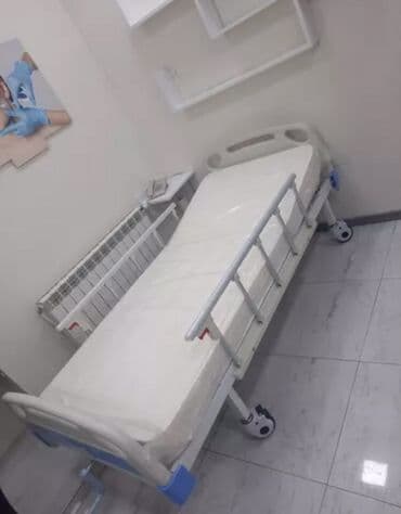 Кушетки: Xəstə çarpayısı – tibbi tipli, tənzimlənən - Mexaniki sistem: ayaq at lalafo.az — 3 Кушетки: Xəstə çarpayısı – tibbi tipli, tənzimlənən - Mexaniki sistem: ayaq — 3