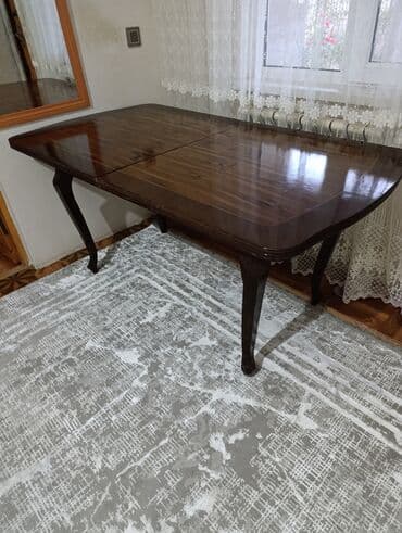 Qonaq masası, İşlənmiş, Açılan, Dördbucaq masa lalafo.az -da Qonaq masası, İşlənmiş, Açılan, Dördbucaq masa