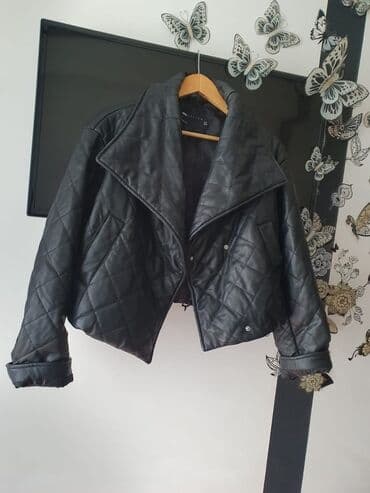 Anbar: ASOS DESIGN qadın qısa dəri görünümlü gödəkçə - Rəng: qara - Dizayn lalafo.az -da — 1 Anbar: ASOS DESIGN qadın qısa dəri görünümlü gödəkçə - Rəng: qara - Dizayn — 1