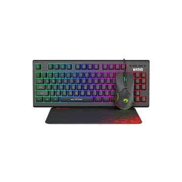 Gaming Combo Marvo Loot 30 Black/White Klaviatura: Layout: TKL (87 lalafo.az -da Gaming Combo Marvo Loot 30 Black/White Klaviatura: Layout: TKL (87