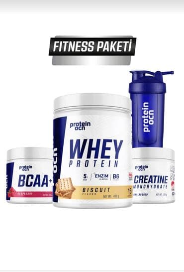 Fitness Paketi – Protein OCN Paketin tərkibi: - Whey Protein, Biscuit lalafo.az -da Fitness Paketi – Protein OCN Paketin tərkibi: - Whey Protein, Biscuit