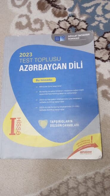 Azərbaycan dili Testlər 11-ci sinif, DİM, 1-ci hissə, 2023 il lalafo.az -da Azərbaycan dili Testlər 11-ci sinif, DİM, 1-ci hissə, 2023 il