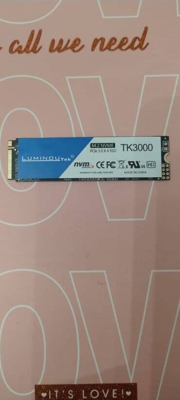 Yeni sərt disk M2. NVME PCIe 3.0 1 TB lalafo.az -da Yeni sərt disk M2. NVME PCIe 3.0 1 TB