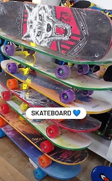 Skeybord, Kaykay, Skeyt və Pennyboardlar🛹 🔹Hər növ və hər yaşa uyğun lalafo.az -da Skeybord, Kaykay, Skeyt və Pennyboardlar🛹 🔹Hər növ və hər yaşa uyğun