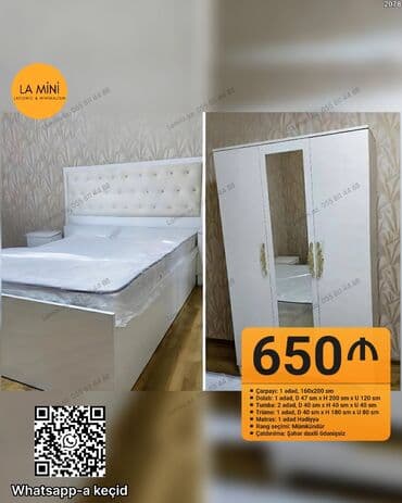 İkinəfərlik çarpayı, 2 tumba lalafo.az -da İkinəfərlik çarpayı, 2 tumba