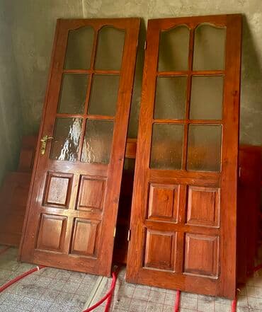 Бункерные двери: Б/у Межкомнатная дверь С замком, Без гарантии, Платная установка, Самовывоз at lalafo.az — 3 Бункерные двери: Б/у Межкомнатная дверь С замком, Без гарантии, Платная установка, Самовывоз — 3