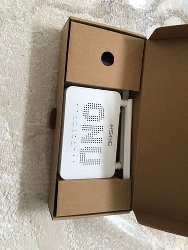 YENIDIR. Istifade olunmayib.Xpon HSGQ. Gpon modem. FiberOptik internet lalafo.az -da YENIDIR. Istifade olunmayib.Xpon HSGQ. Gpon modem. FiberOptik internet