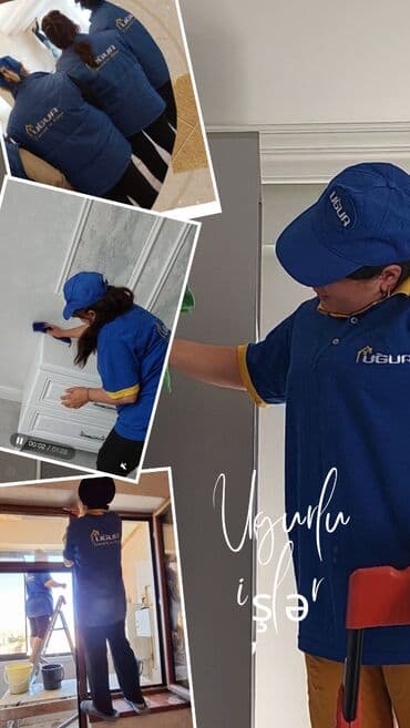 Təmizlik | Evlər, Girişlər, Həyətlər | Təmirdən sonra təmizlik, Çılçıraqların yuyulması və təmizlənməsi, Ümumi təmizlik lalafo.az -da Təmizlik | Evlər, Girişlər, Həyətlər | Təmirdən sonra təmizlik, Çılçıraqların yuyulması və təmizlənməsi, Ümumi təmizlik