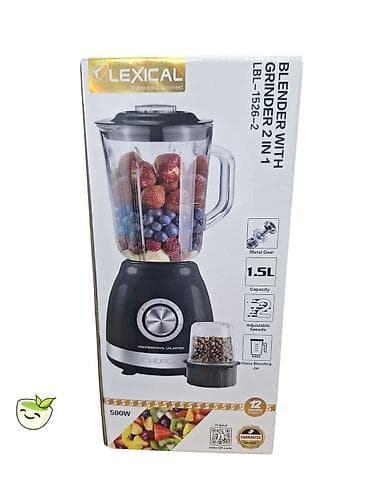 LEXICAL LBL-1526-2 Blender with Grinder 2 in 1 - Güc: 500W - Tutum lalafo.az -da LEXICAL LBL-1526-2 Blender with Grinder 2 in 1 - Güc: 500W - Tutum