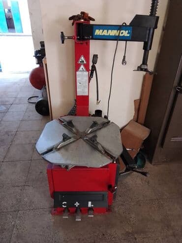 Станок для монтажа шин фирмы MANNOL рабочий,практически новый lalafo.az -da Станок для монтажа шин фирмы MANNOL рабочий,практически новый