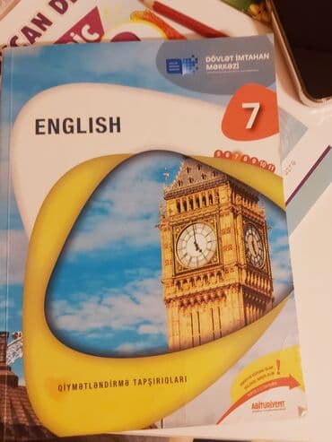 Məhsul: “English – 7” qiymətləndirmə tapşırıqları kitabı Təsvir: - lalafo.az -da Məhsul: “English – 7” qiymətləndirmə tapşırıqları kitabı Təsvir: -