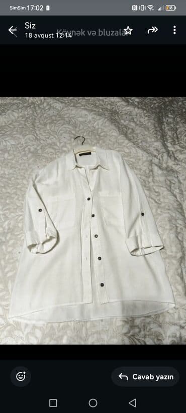 Köynək və bluzalar lalafo.az -da Köynək və bluzalar