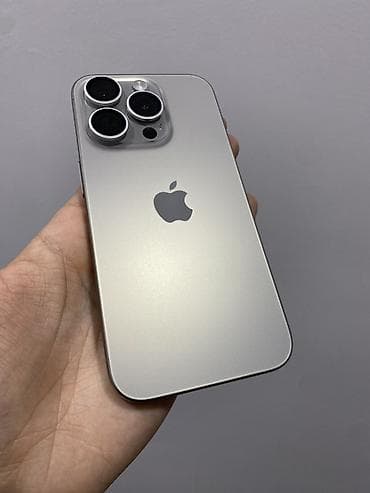 IPhone 15 Pro, 128 GB, Natural Titanium, Face ID lalafo.az -da IPhone 15 Pro, 128 GB, Natural Titanium, Face ID