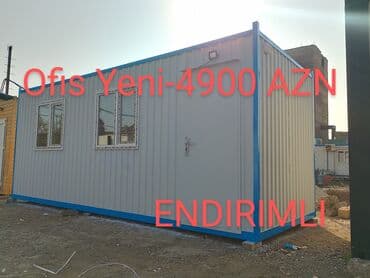 Ofis konteyneri 6 x 2.40 olcude metalkonstruksiya ile,istenilen sayda lalafo.az -da Ofis konteyneri 6 x 2.40 olcude metalkonstruksiya ile,istenilen sayda