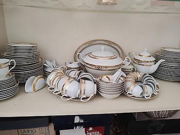 Nahar dəsti, rəng - Ağ, Farfor lalafo.az -da Nahar dəsti, rəng - Ağ, Farfor