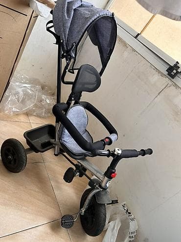 Uşaq üçtəkərli velosipedi (parental control ilə) - Güclü metal şassi lalafo.az -da Uşaq üçtəkərli velosipedi (parental control ilə) - Güclü metal şassi