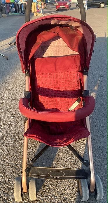 Uşaq arabası – “Golden Baby” dizaynlı, qırmızı rəng. Xüsusiyyətlər: - at lalafo.az Uşaq arabası – “Golden Baby” dizaynlı, qırmızı rəng. Xüsusiyyətlər: -