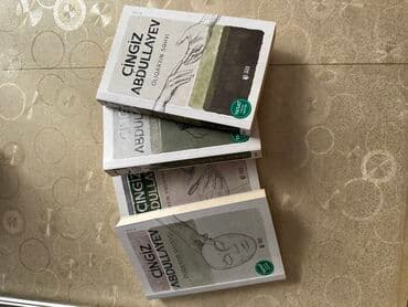 4əd kitab seti.
Hamısı biyerdə 20 azn.
Təklikdə hərəsi 6 azn lalafo.az -da 4əd kitab seti.
Hamısı biyerdə 20 azn.
Təklikdə hərəsi 6 azn