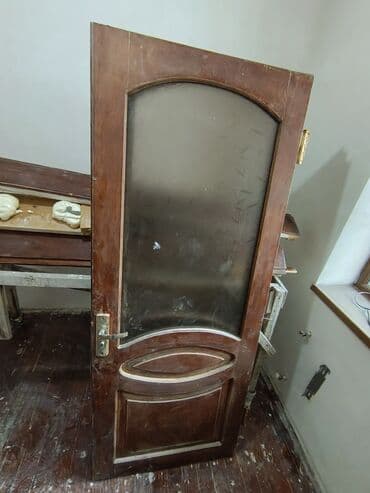 2ədəddir. Taxta interyer qapısı - Material: massiv ağac (qəhvəyi lalafo.az -da 2ədəddir. Taxta interyer qapısı - Material: massiv ağac (qəhvəyi