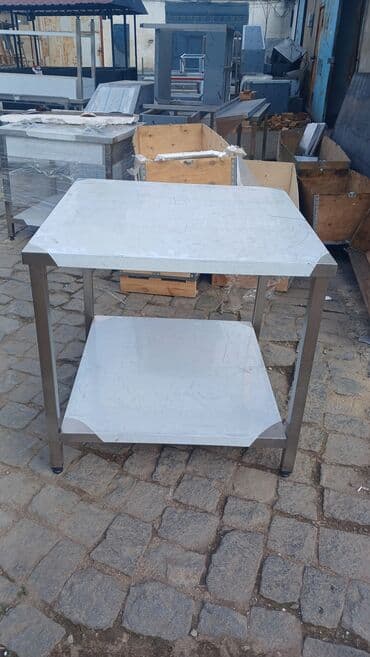 Məhsul: Paslanmayan poladdan istehsal olunmuş peşəkar mətbəx masaları lalafo.az -da Məhsul: Paslanmayan poladdan istehsal olunmuş peşəkar mətbəx masaları