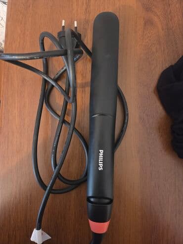 Philips saç düzləşdirici - Brend: Philips - Rəng: qara korpus lalafo.az -da Philips saç düzləşdirici - Brend: Philips - Rəng: qara korpus