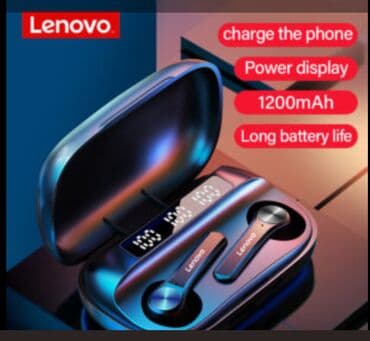 Yeni Simsiz (Bluetooth) Qulaqcıqlar, Lenovo, rəng - Qara lalafo.az -da Yeni Simsiz (Bluetooth) Qulaqcıqlar, Lenovo, rəng - Qara