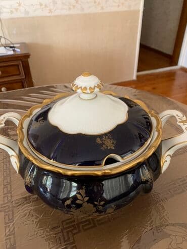 Sup qabları, 1 əd, rəng - Göy, Farfor lalafo.az -da Sup qabları, 1 əd, rəng - Göy, Farfor