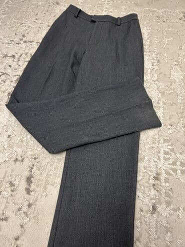 Klassik boz rəngli kişi klassik şalvar - Rəng: tünd boz (melanj lalafo.az -da Klassik boz rəngli kişi klassik şalvar - Rəng: tünd boz (melanj