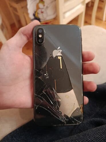 IPhone X, 64 GB, Space Gray, Qırıq lalafo.az -da IPhone X, 64 GB, Space Gray, Qırıq