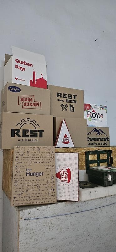 📦 Bakıda istehsalçıdan karton qutular və qofrokarton İstənilən ölçü və lalafo.az -da 📦 Bakıda istehsalçıdan karton qutular və qofrokarton İstənilən ölçü və