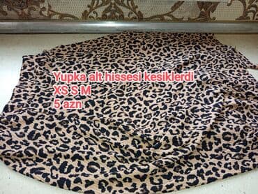 Qadın geyim və aksesuarları paketi - Leopard naxışlı yupka: alt lalafo.az -da Qadın geyim və aksesuarları paketi - Leopard naxışlı yupka: alt