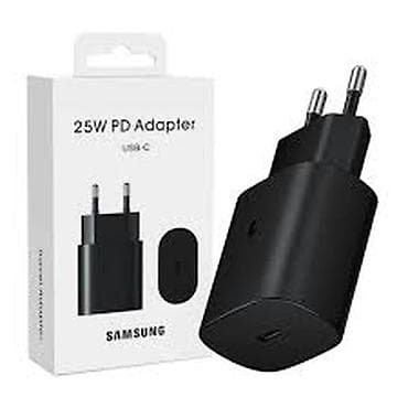 Kateqoriya: Adapterlər Brend: Samsung Model: 25W Tek Black (USB-C PD) lalafo.az -da Kateqoriya: Adapterlər Brend: Samsung Model: 25W Tek Black (USB-C PD)