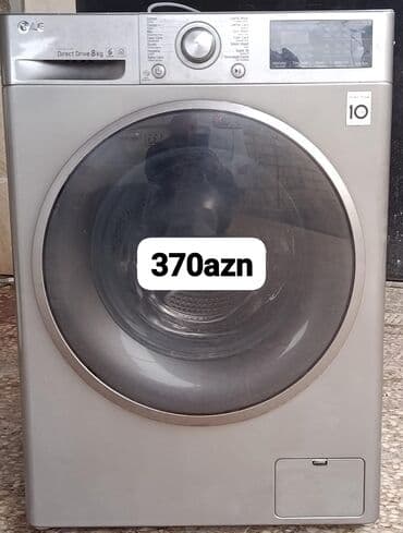 Paltaryuyan maşın LG, 8 kq, Avtomat, Qurutmasız, Kredit yoxdur lalafo.az -da Paltaryuyan maşın LG, 8 kq, Avtomat, Qurutmasız, Kredit yoxdur