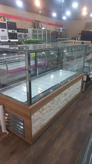 Şüşə vitrinli soyuducu stend - İkiqat şəffaf şüşəli, panoramik vitrin lalafo.az -da Şüşə vitrinli soyuducu stend - İkiqat şəffaf şüşəli, panoramik vitrin