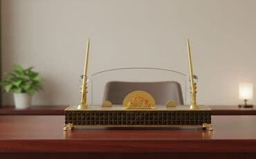 Настольные наборы: Lüks ofis üçün dekorativ yazı dəsti - Klassik üslubda stolüstü yazı at lalafo.az — 3 Настольные наборы: Lüks ofis üçün dekorativ yazı dəsti - Klassik üslubda stolüstü yazı — 3