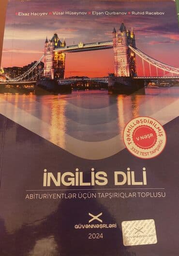 Yeni kitabdır,çox az istifadə edilib.İstəyənlərə endirim ediləcək lalafo.az -da Yeni kitabdır,çox az istifadə edilib.İstəyənlərə endirim ediləcək
