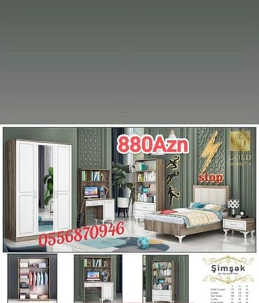Oğlan və qız üçün, Yeni, Təknəfərlik çarpayı, Dolab, Tumba, Yazı masası lalafo.az -da Oğlan və qız üçün, Yeni, Təknəfərlik çarpayı, Dolab, Tumba, Yazı masası